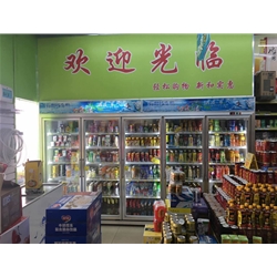 【新和百汇超市】购置五门饮料冷藏展示冰柜