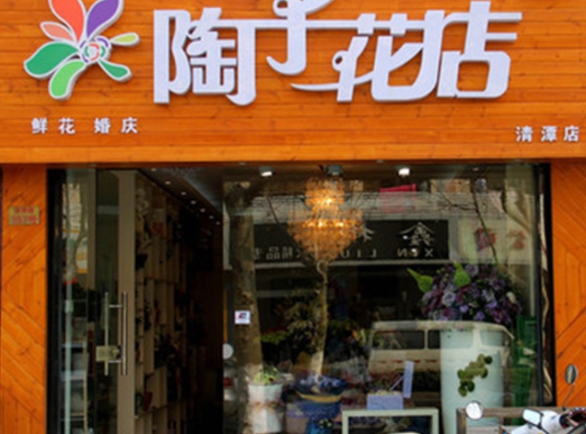 Changzhou [purchase] flowers florist Taozai air curtain cabinet