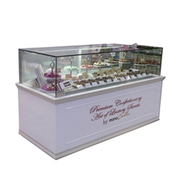 Chocolate fresh cabinet