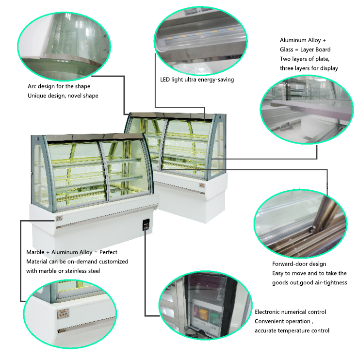 Detailed Description of Cake Display Case