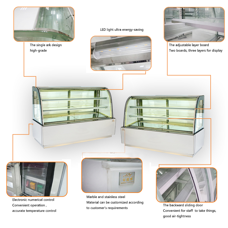 Detailed Description of Cake Display Case