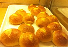 Changes in the bread baking process inside