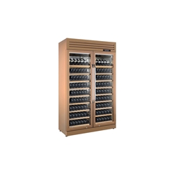 PHZ-DF-215 Two Sections Wine Display Cooler