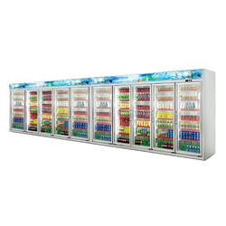 BFH- 10 Sections Supermarket Refrigerated Merchandiswers