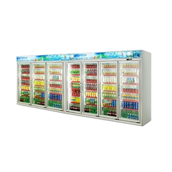 BFH- 7 Section Supermarket Refrigerated Merchandisers