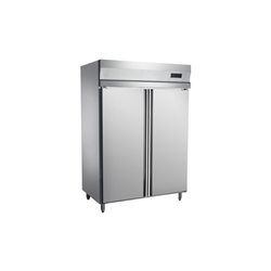 厨房双门不锈钢低温速冻冷柜
