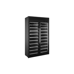 PHZ-DF-250 Two Sections Wine Display Cooler 