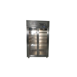 BYTS-2  Two-section Vertical Stainless Steel Display  Chillers